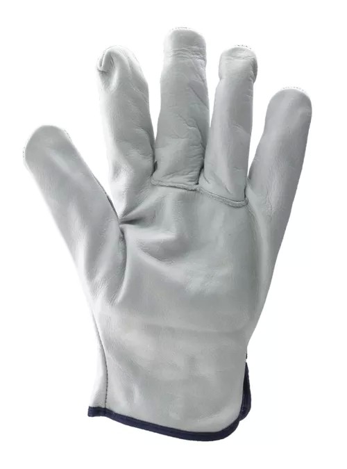 10 Paia - Guanti Da Lavoro Coverguard In Pelle Eurostrong MO2240 Rischi Meccanici