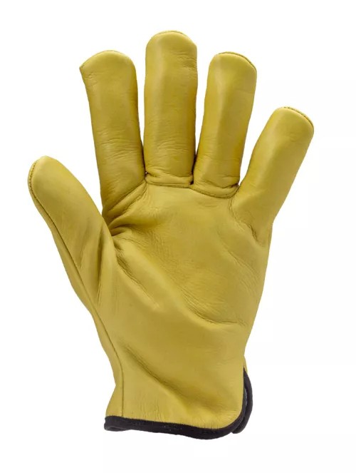12 Paia - Guanti Da Lavoro Coverguard In Pelle Eurowinter MO2465 Antifreddo