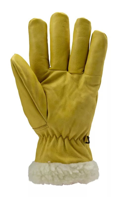 6 Paia - Guanti Da Lavoro Coverguard In Pelle Eurowinter MO2490 Antifreddo