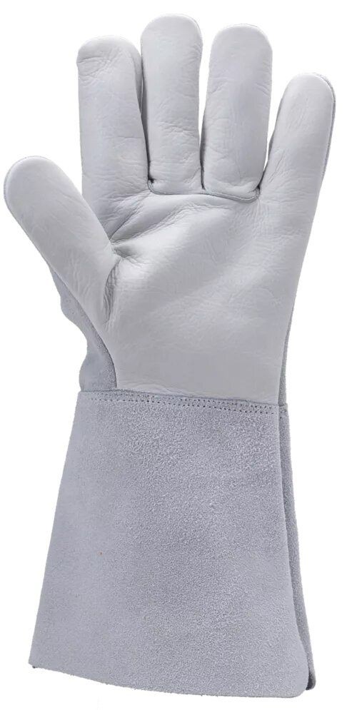 12 Paia - Guanti Da Lavoro Coverguard In Pelle Euroweld MO2524 Saldatore