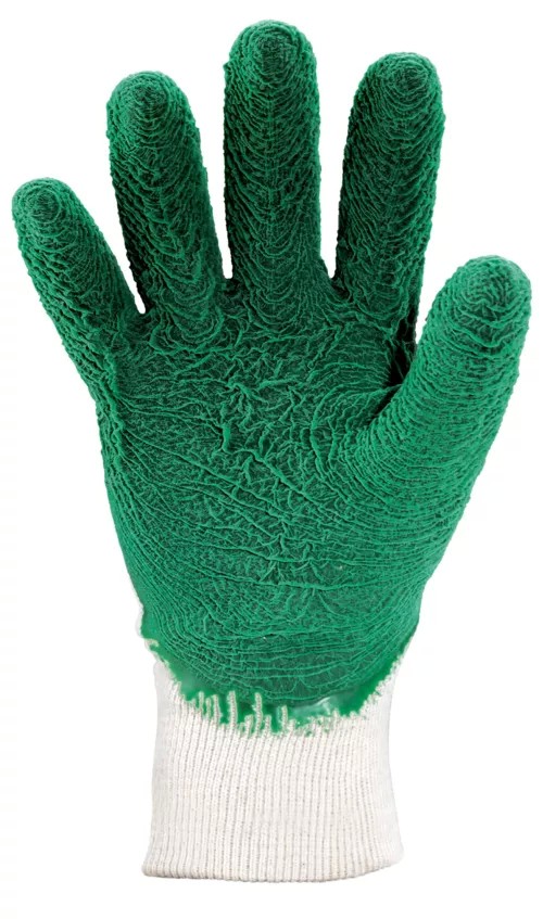 12 Paia - Guanti Da Lavoro Coverguard In Lattice Eurostrong MO3810 Rischi Meccanici