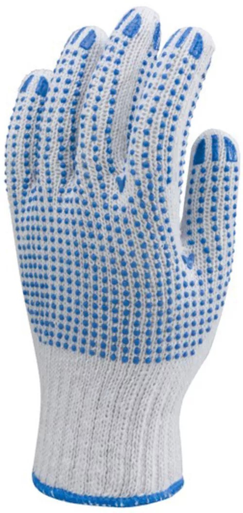 12 Paia - Guanti Da Lavoro Coverguard In Cotone Eurostrong MO4350 Rischi Meccanici