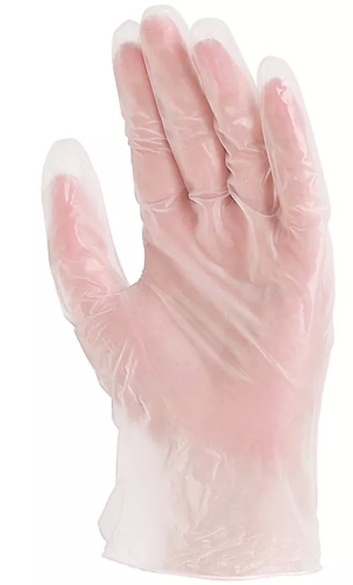 10 Confezioni - Guanti Da Lavoro Coverguard In Vinile Euro-one MO5710 Monouso (100 pezzi)