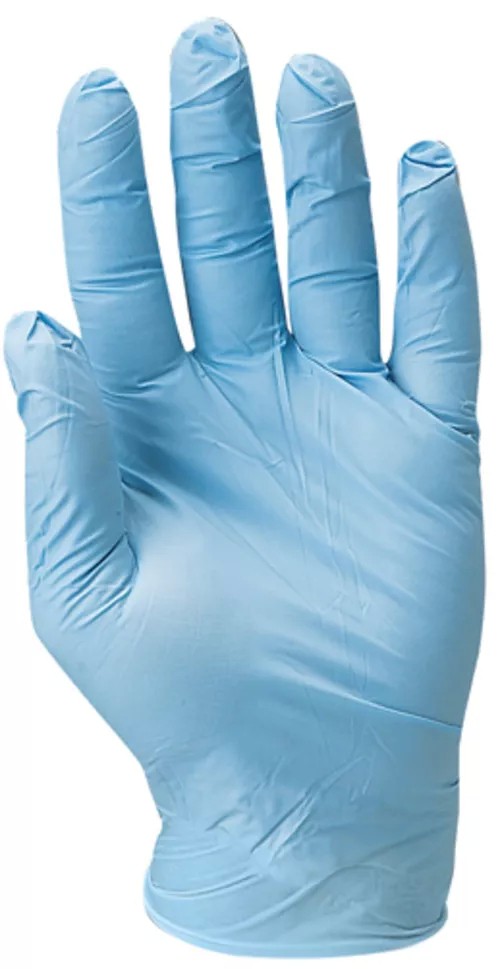 10 Confezioni - Guanti Da Lavoro Coverguard In Nitrile Euro-one MO5910 Monouso (100 pezzi)