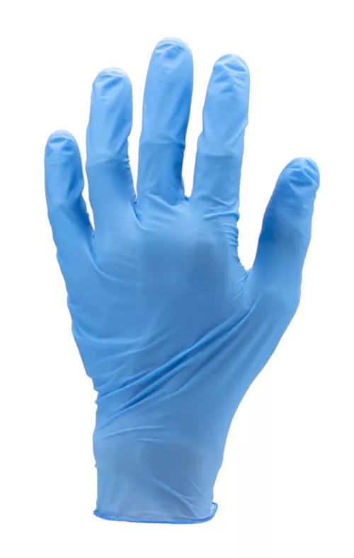 10 Confezioni - Guanti Da Lavoro Coverguard In Nitrile Euro-one MO5920 Monouso (100 pezzi)