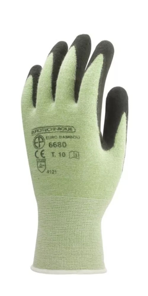 10 Paia - Guanti Da Lavoro Coverguard In Nitrile Eurolite MO6680 Rischi Meccanici