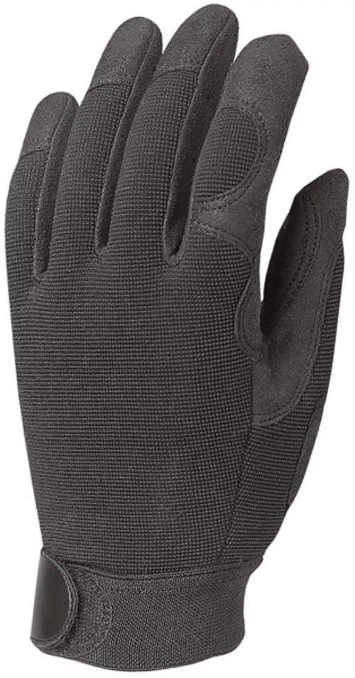 12 Paia - Guanti Da Lavoro Coverguard In Tessuto Sintetico Eurostrong MO930 Rischi Meccanici