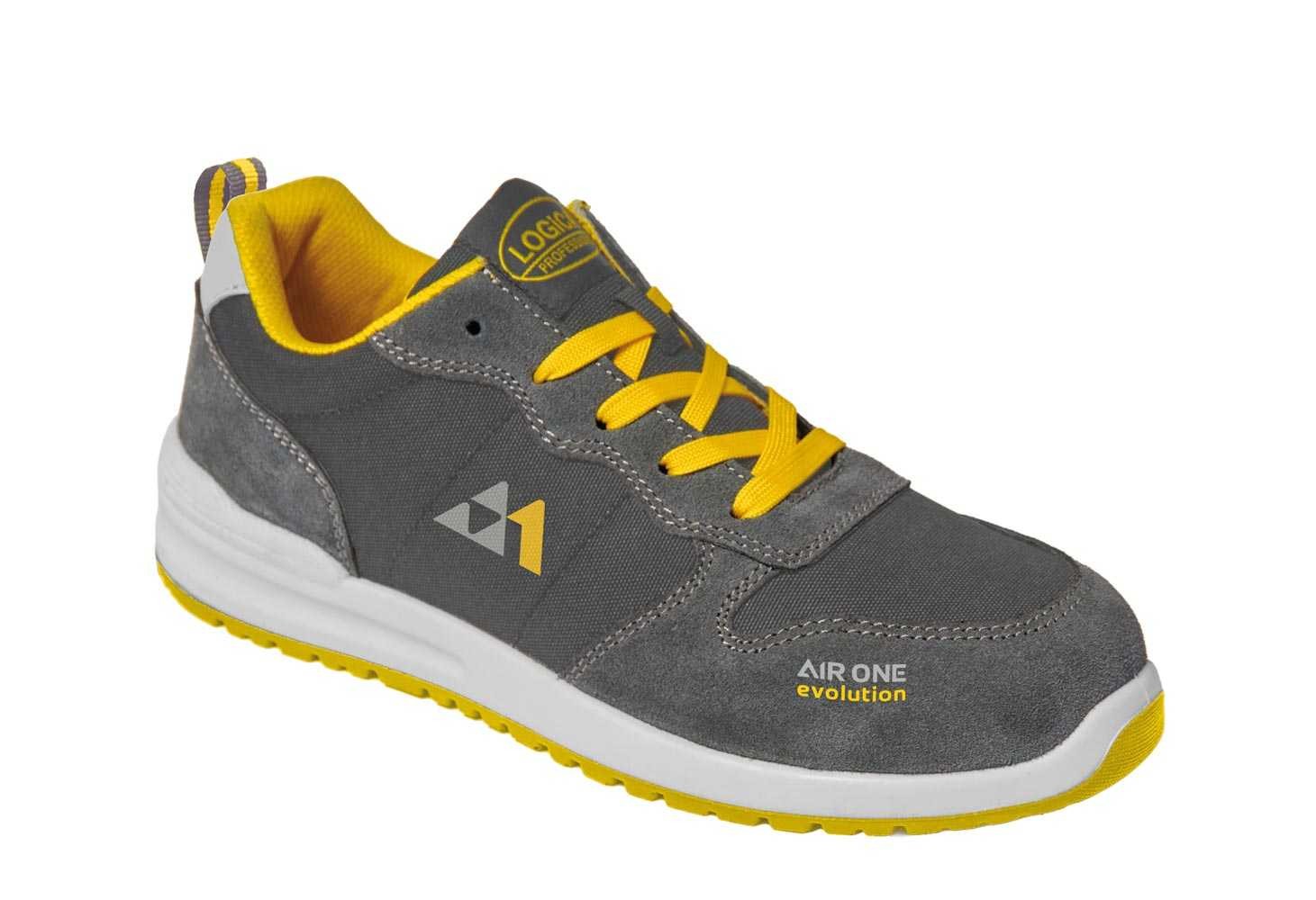 Scarpe Antinfortunistiche Basse Scamosciate Logica S1PL FO SR AIR ONE/2 Metalfree Comode