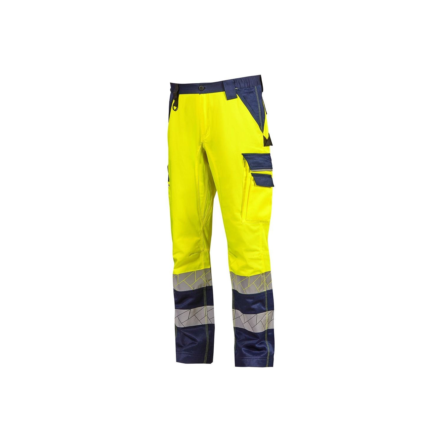 Pantaloni da Lavoro Alta Visibilit� Multitasche Stretch U-Power Furgo WHL379