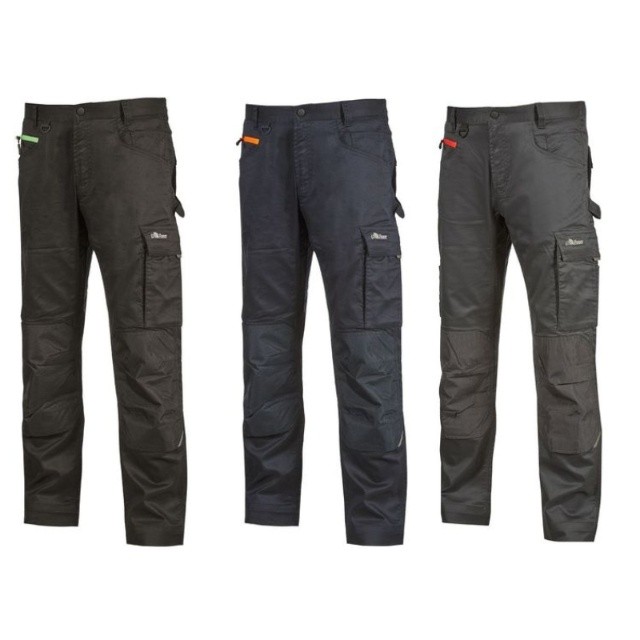 Pantaloni da Lavoro Multitasche U-Power Rock WDW361