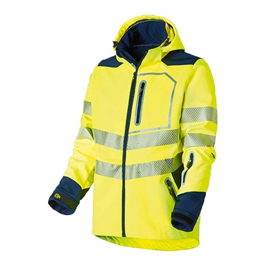 Giubbotto da Lavoro Softshell Alta Visibilit� Multitasche Molinel Luklight 0514.9999.065