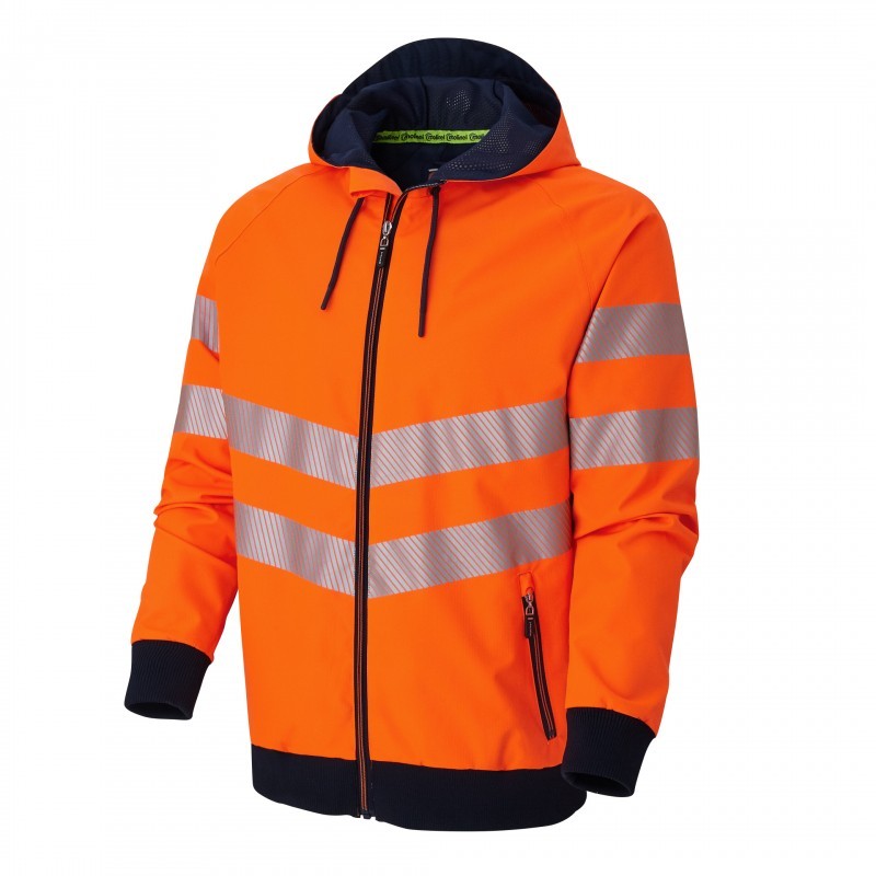 Giacca a vento da Lavoro Alta Visibilit� Anti-pioggia Multitasche Molinel Luklight 0517.9999.094