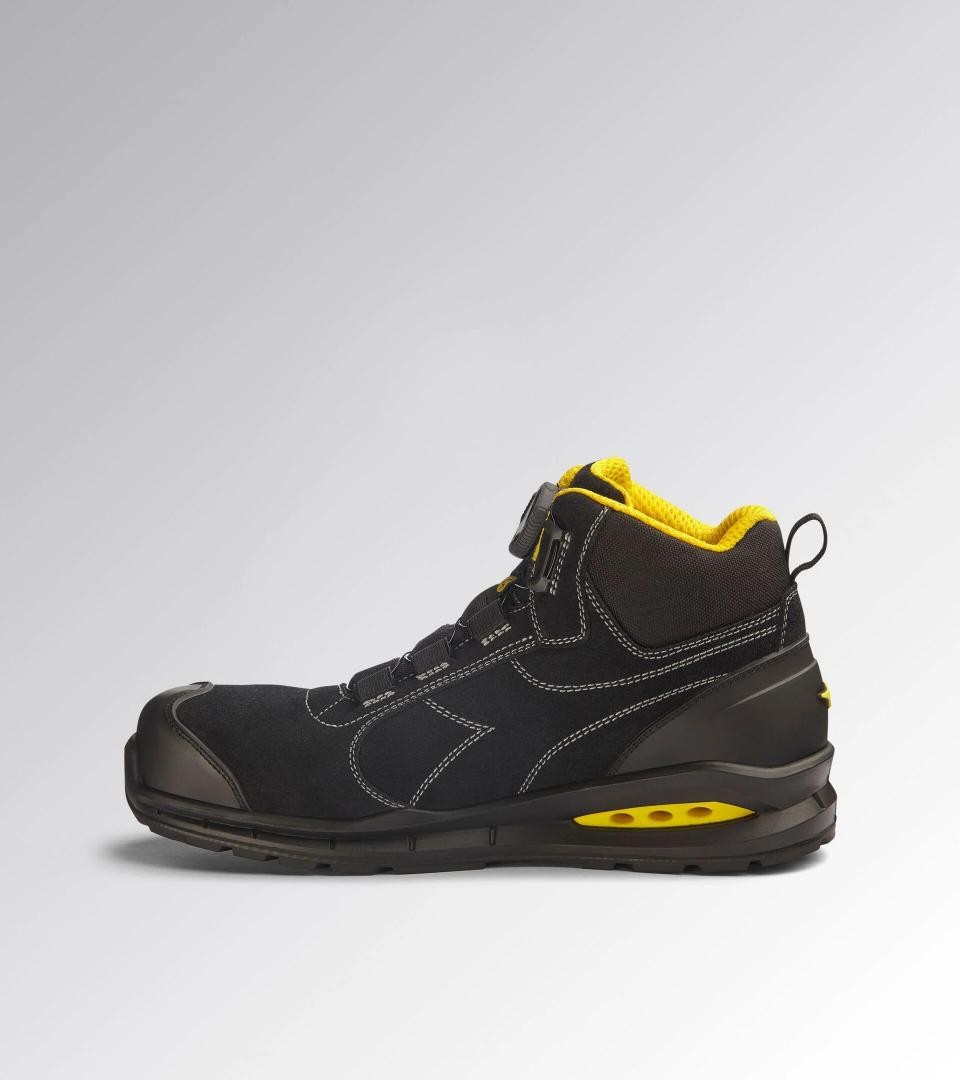 Scarpe Antinfortunistiche Alte BOA Diadora Utility Run Net Airbox Master S3S FO SR SC ESD 701.182533