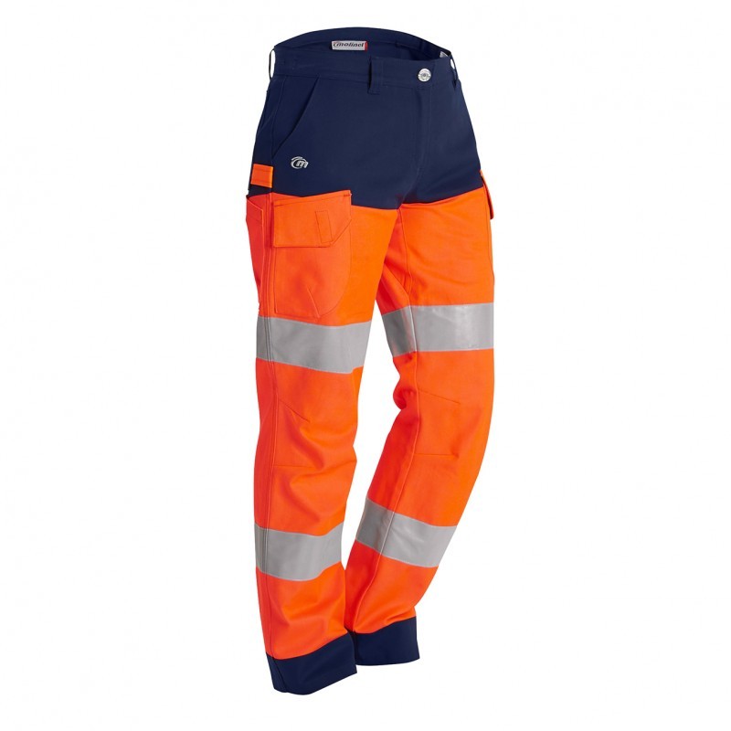 Pantalone da Lavoro Alta Visibilit� Multitasche Molinel Luklight Lady 2486.2351.158