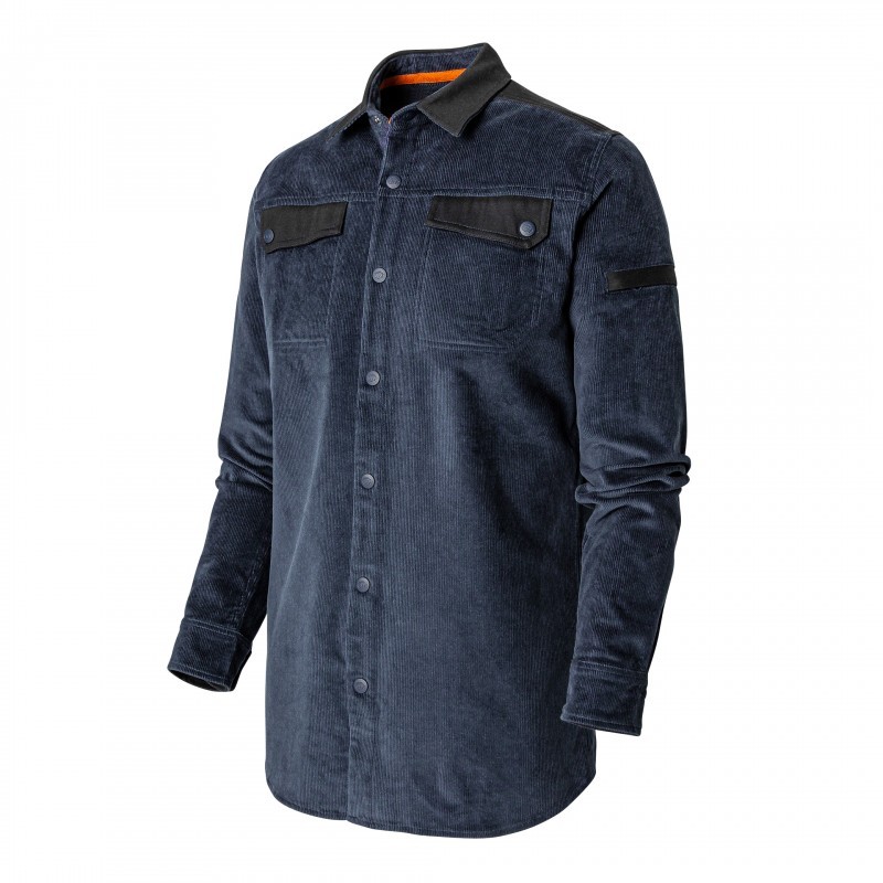 Camicia da Lavoro Stretch Multitasche Molinel Velours 0874.9999.158