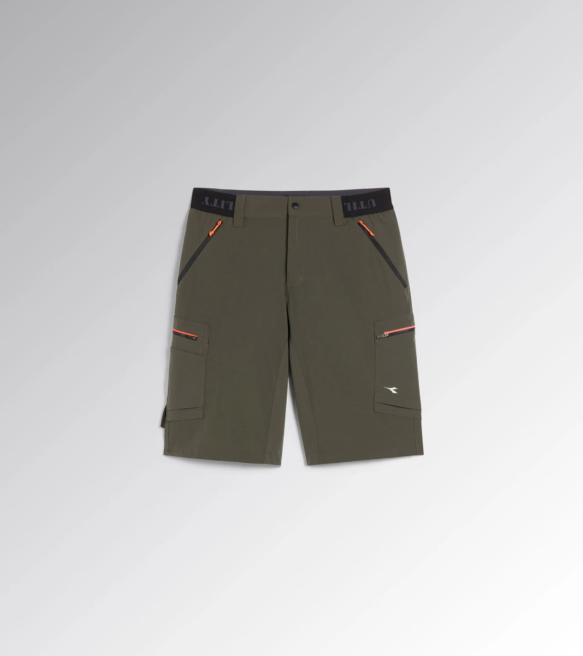 Bermuda Da Lavoro Stretch Multitasche Diadora Utility Shadow 702.182040