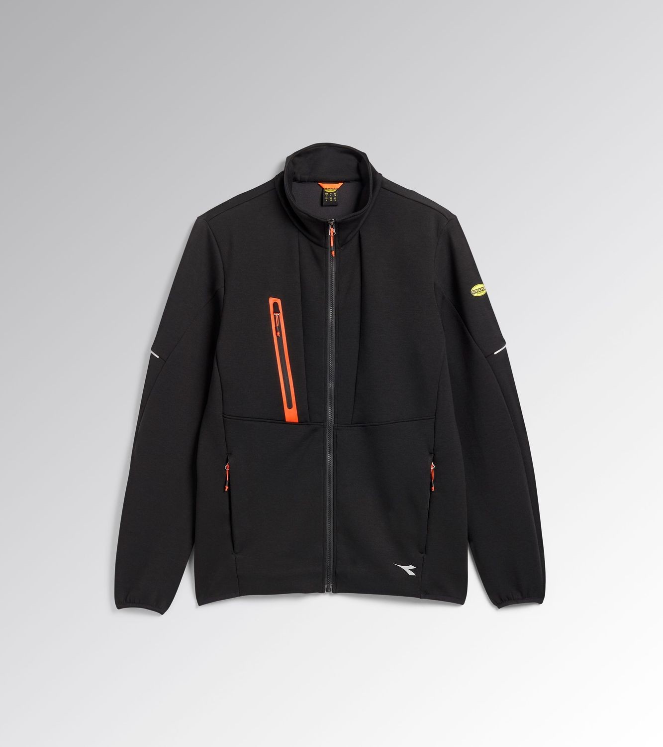 Felpa zip lunga da Lavoro Stretch Multitasche Diadora Utility Hybrid Tactic 702.180613