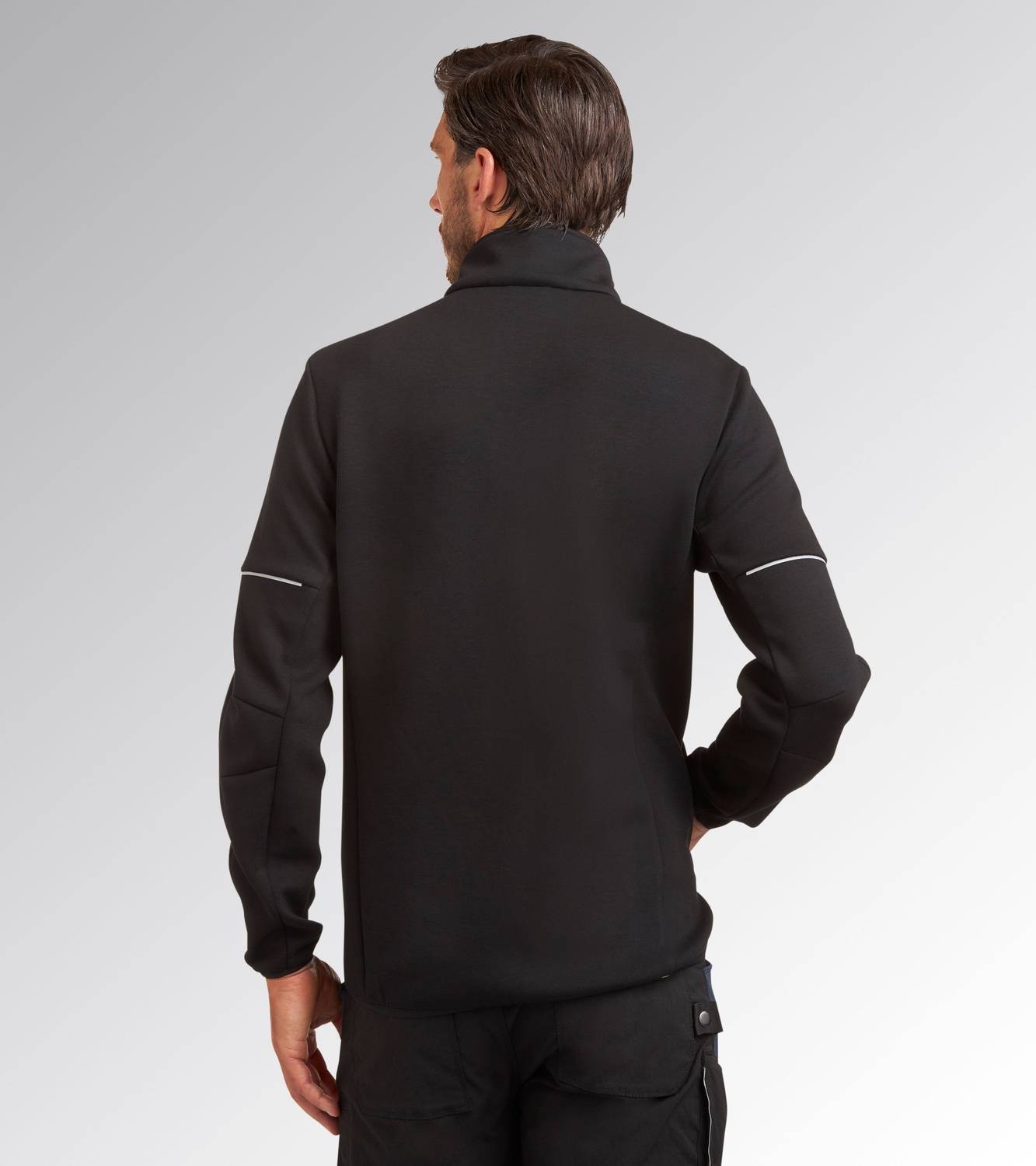 Felpa zip lunga da Lavoro Stretch Multitasche Diadora Utility Hybrid Tactic 702.180613