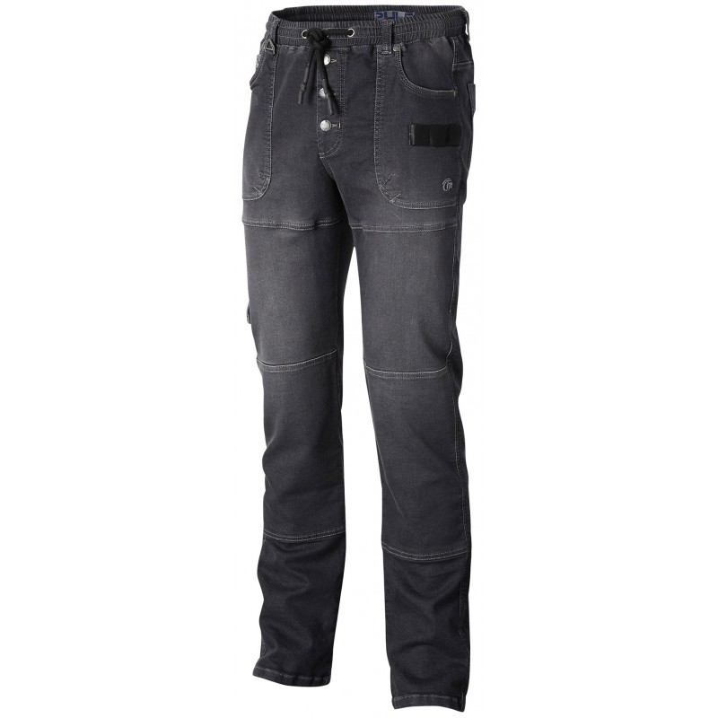 Jeans in pile da Lavoro Stretch Multitasche Molinel Denim Jogging 0307.9999.151