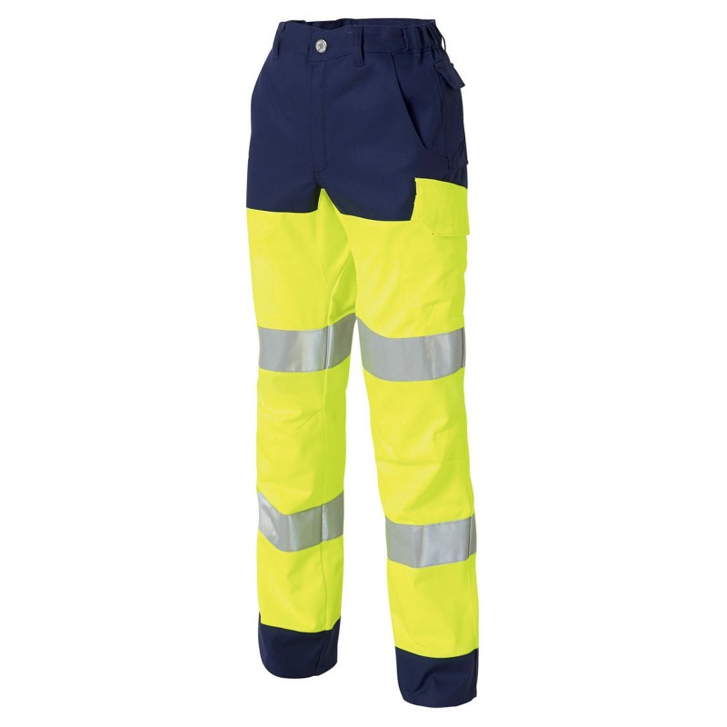 Pantalone da Lavoro Alta Visibilit� Multitasche Molinel Luklight 2194.2351.044