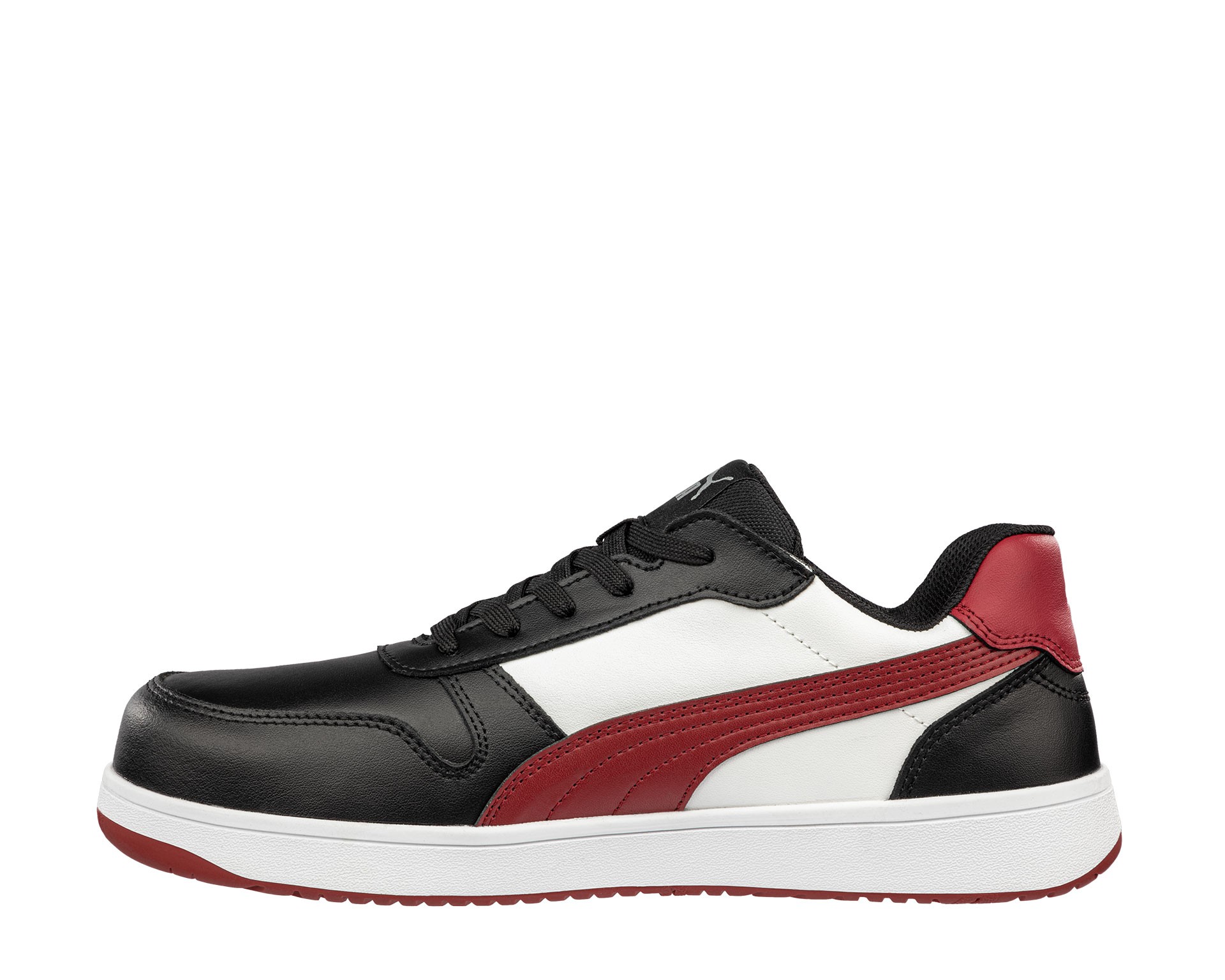 Fuori tutto - Scarpe antinfortunistiche Puma Frontcourt Black/White/Red Low S3 FO HRO ESD SRC 640200 numero 39