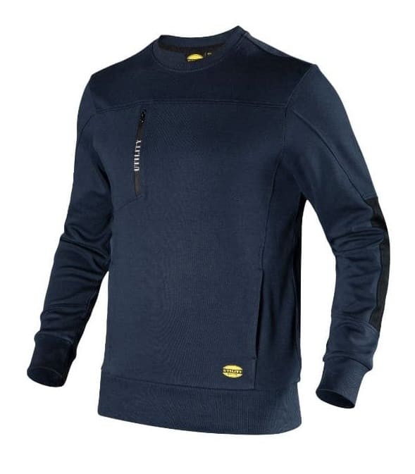 Felpa da Lavoro Diadora Leggera Sweatshirt Crew Litework con Girocollo 702.178756