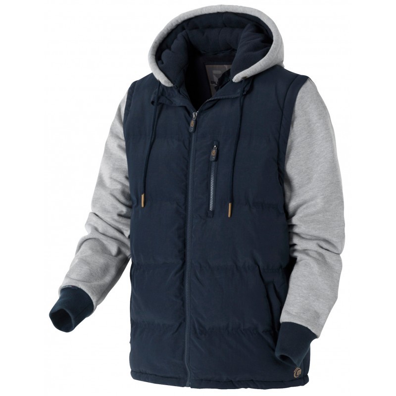 Piumino maniche staccabili da Lavoro trapuntato Multitasche Molinel Mix & Match 0277.9999.158