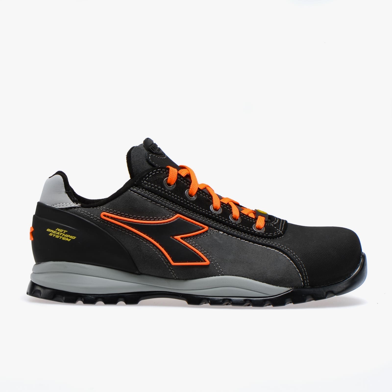 Scarpe antinfortunistiche GEOX - Diadora Glove Tech Low PRO S3 SRA HRO ESD Antracite grey / Orange 701.181124