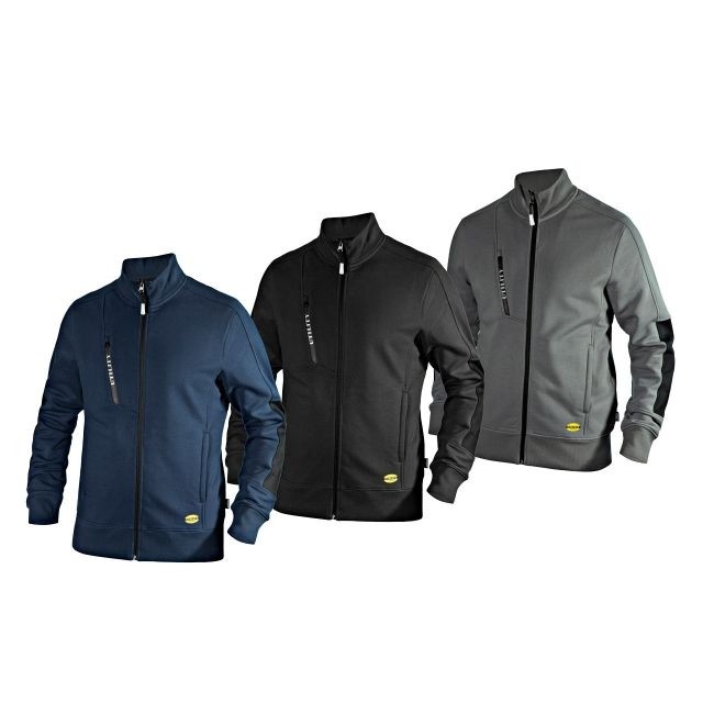 Felpa da lavoro Full Zip Diadora Sweatshirt FZ Litework 702.175943