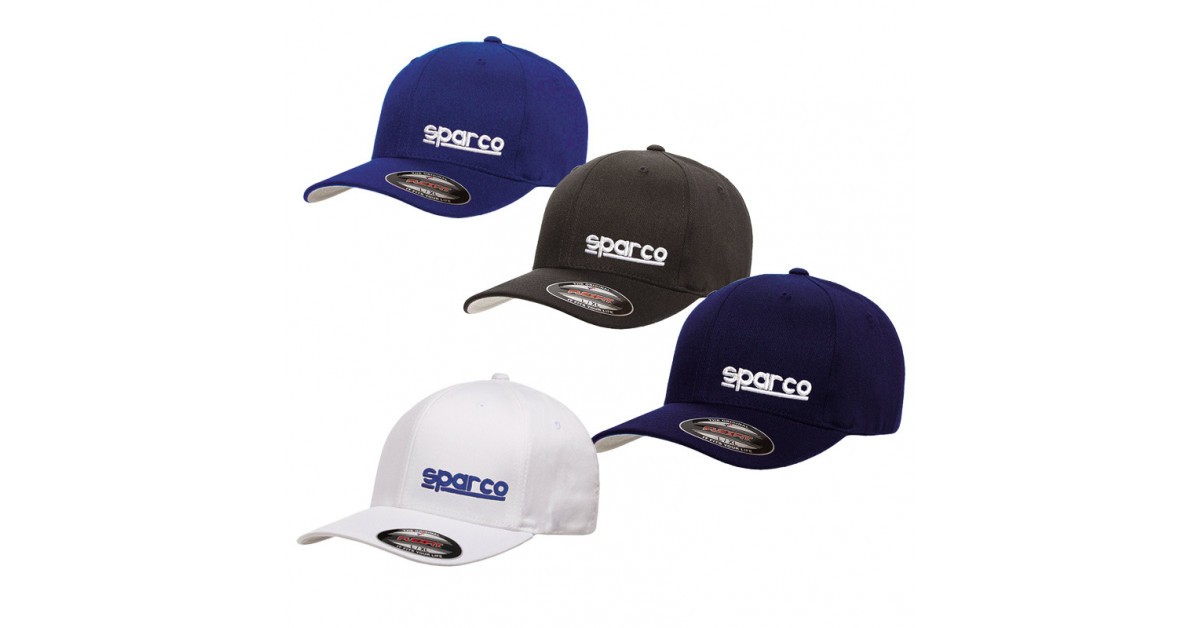 Cappello con visiera Sparco Flexfit 01357