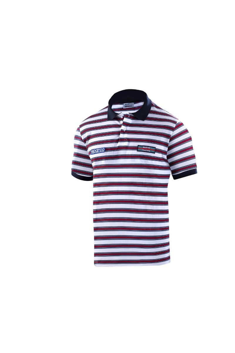 Polo da lavoro Sparco Replica Striped Martini Racing 01396