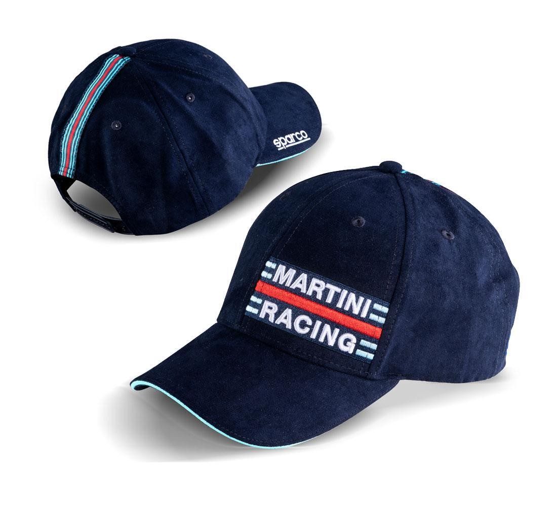 Cappello con visiera Sparco Logo Cap Side Martini Racing 01341