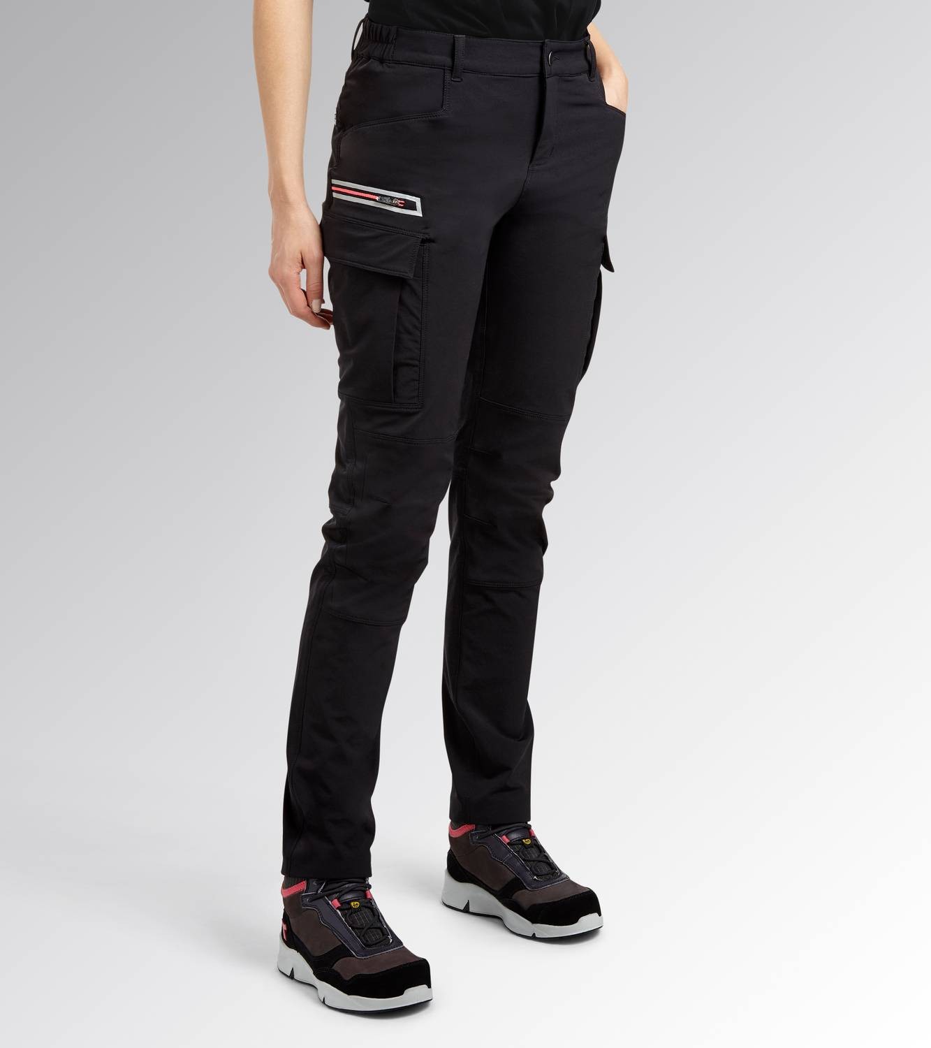 Pantalone da Lavoro Stretch Multitasche Diadora Ability Athena Lady 702.179826