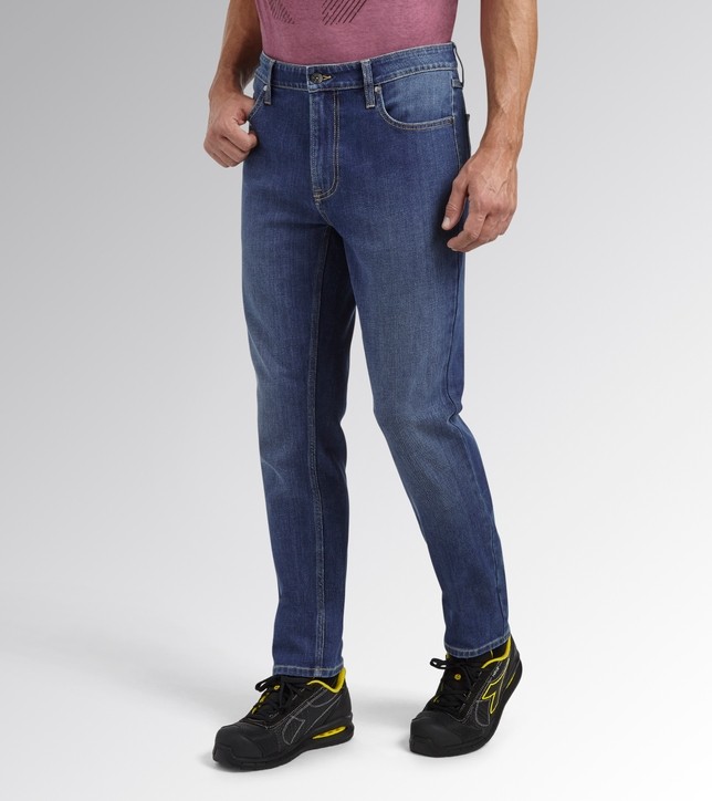 Jeans da Lavoro Stretch Multitasche Diadora Stone 702.179830