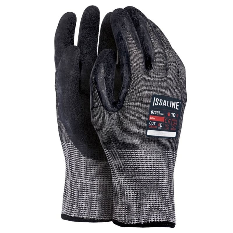 12 Paia - Guanti da lavoro Cut Catch in Lattice - Issa Line 07297