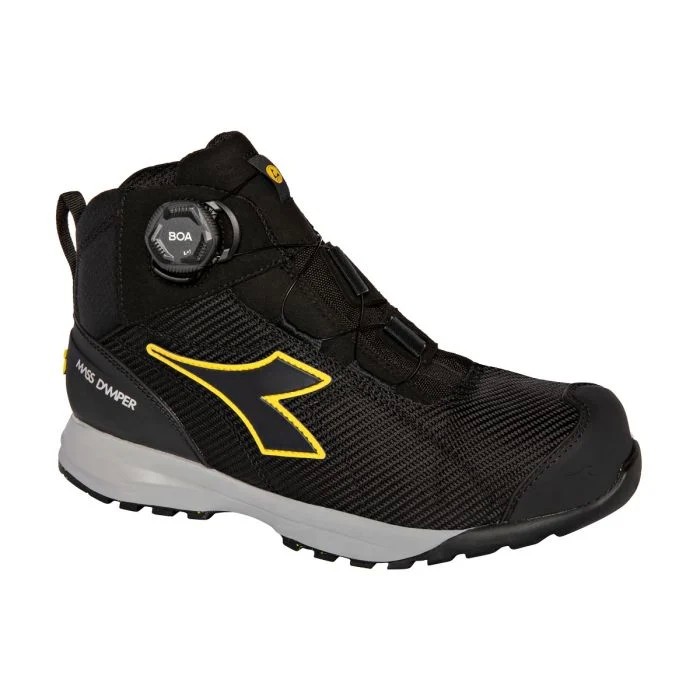 Scarpe antinfortunistiche Alte Chiusura BOA Diadora Glove MDS Boa Mid S3S FO HRO SR ESD 701.183122