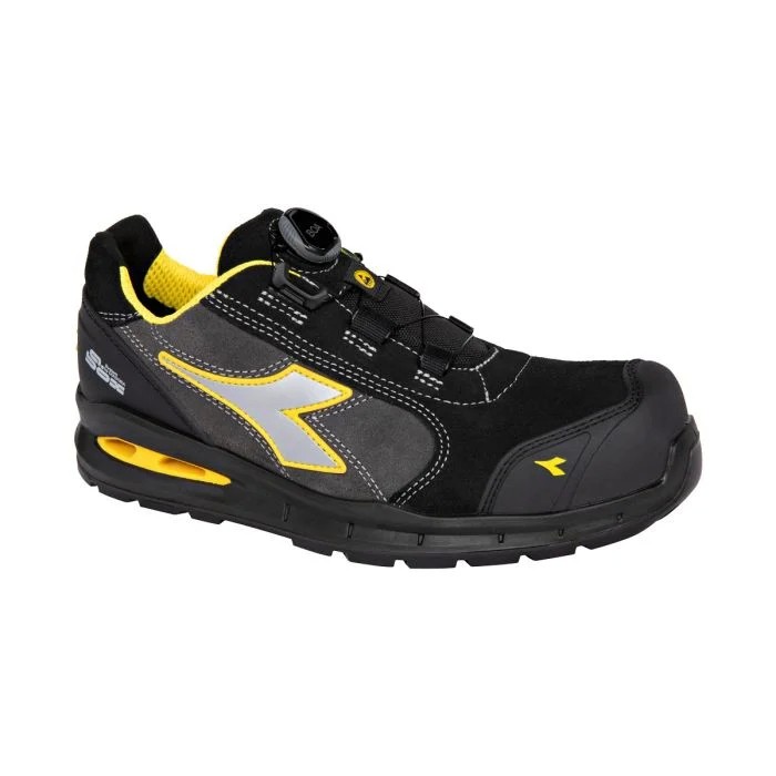 Scarpe antinfortunistiche Basse Chiusura BOA Diadora Run A.Box Master Boa Mid S3S FO SR SC ESD 701.183066