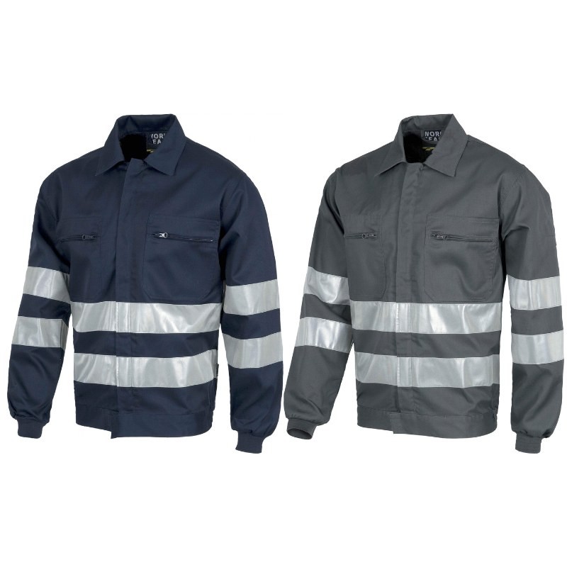 Giacca da lavoro Alta Visibilit� in cotone 35% - Workteam B1107
