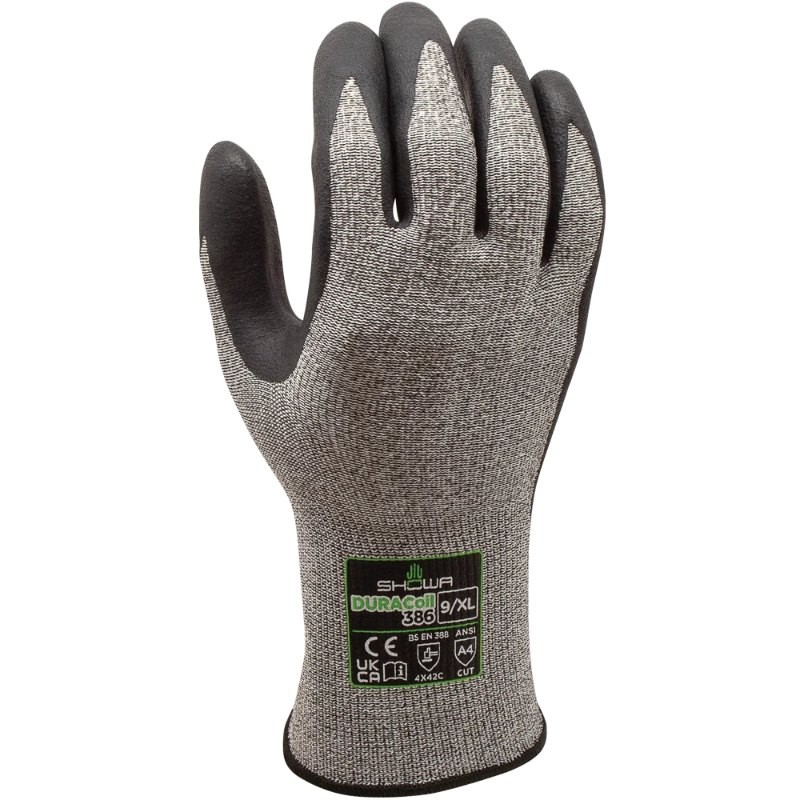 10 Paia - Guanti Showa Antitaglio Duracoil SH386