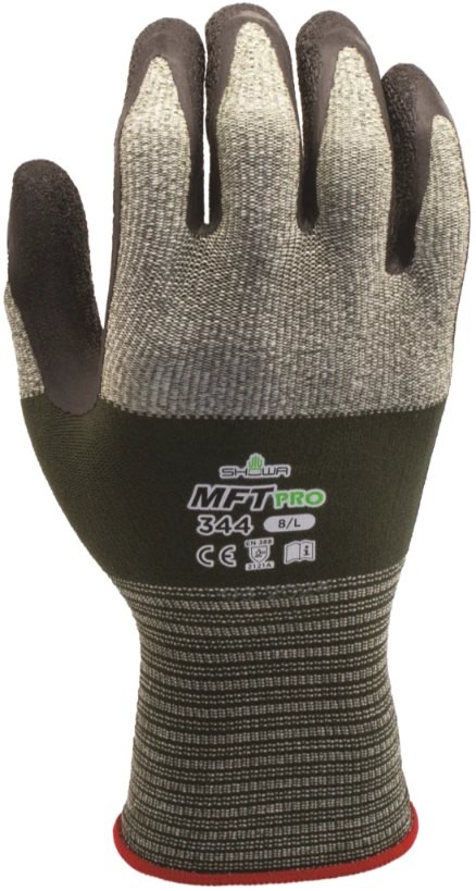 12 Paia - Guanti Showa rivestito in Lattice 344 MFT PRO