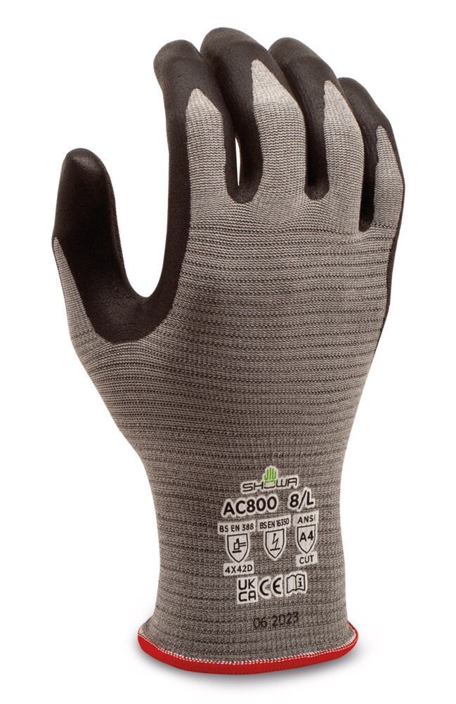 12 Paia - Guanti Showa Antitaglio AC800