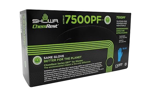 Guanti Showa in Nitrile Dispensador SH7500PF - 100 Pezzi