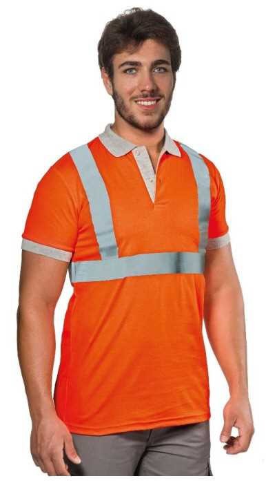Gilet da Lavoro Alta visibilit� estivo Logica POLOREFLEX/A-L