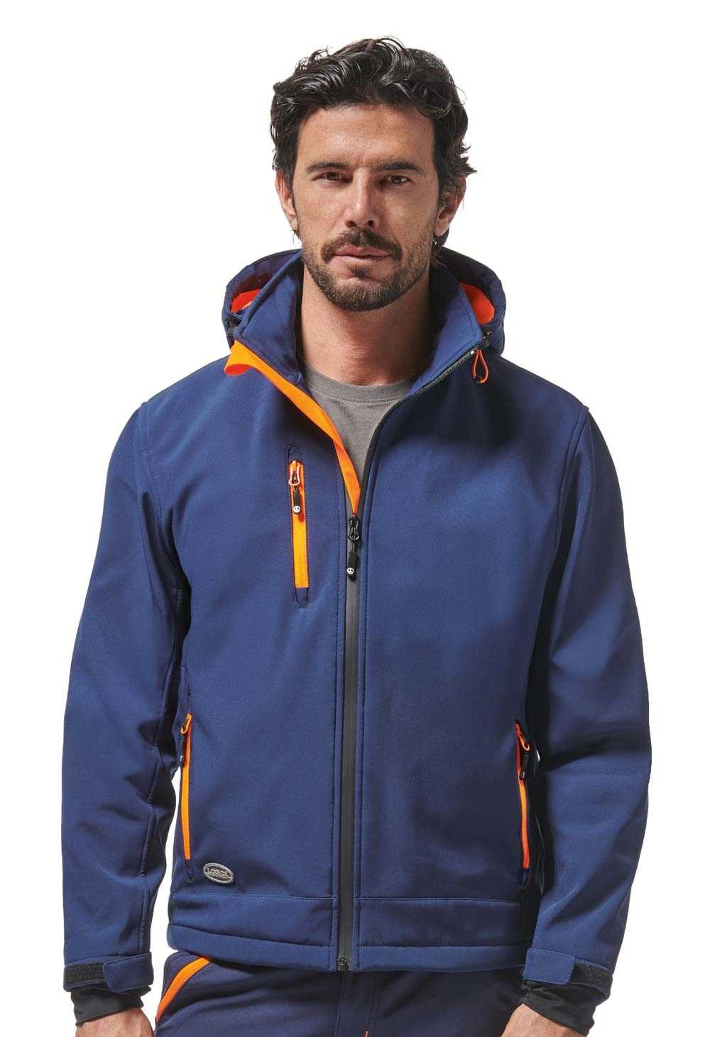 Giacca Da Lavoro Logica SLALOMCAP9 Invernale Soft-shell Stretch Multitasche Impermeabile