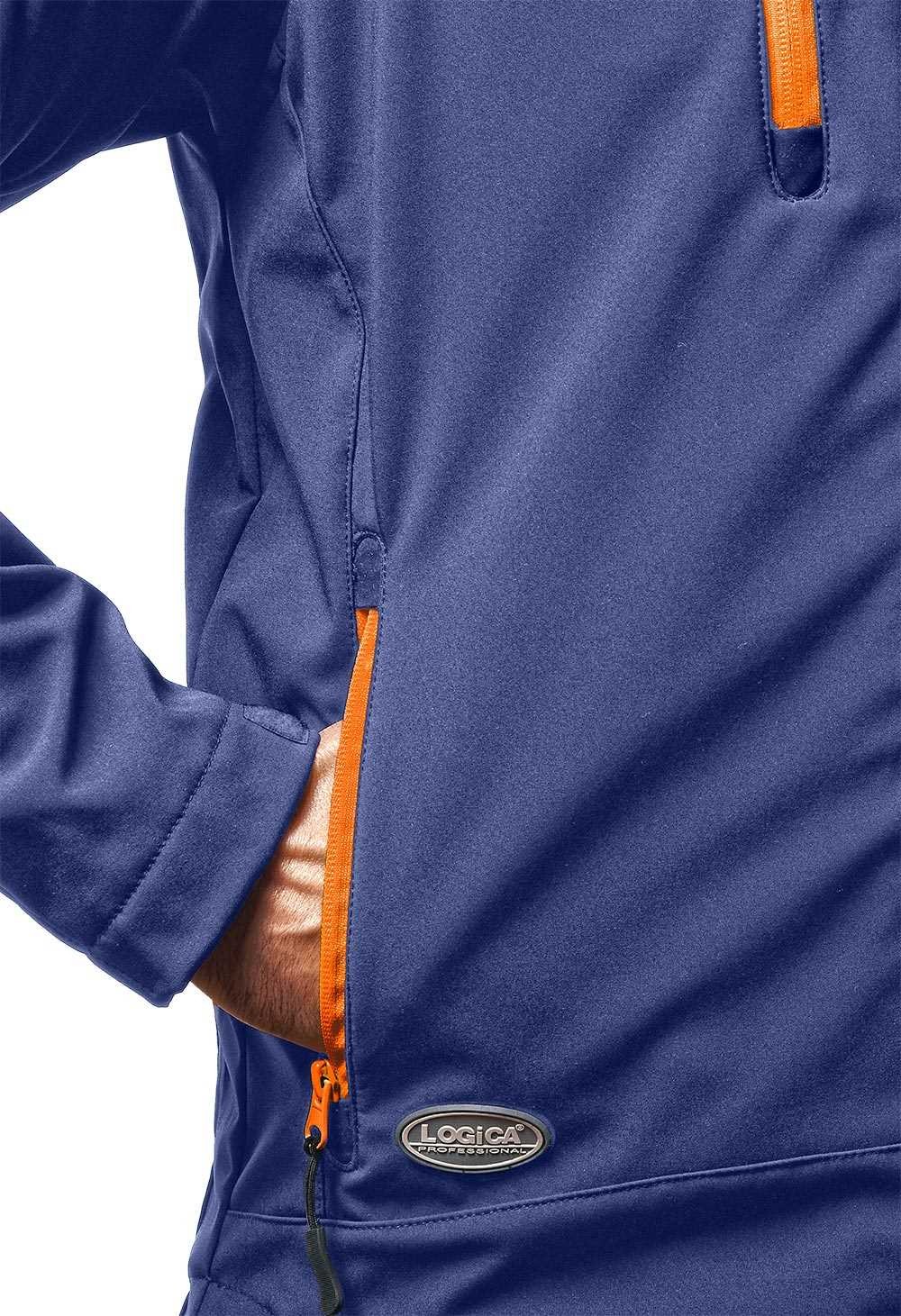 Giacca Da Lavoro Logica SLALOMCAP9 Invernale Soft-shell Stretch Multitasche Impermeabile