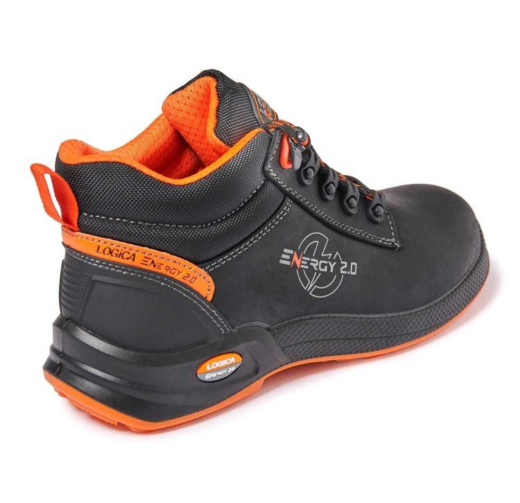 Scarpe Antinfortunistiche Logica Inerzia S3S FO SR ESD Metalfree Alte