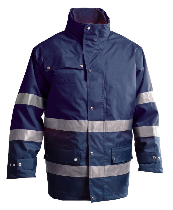 Giacca da Lavoro Alta visibilit� Multitasche Invernale 300 D P&P Loyal GGX30 413