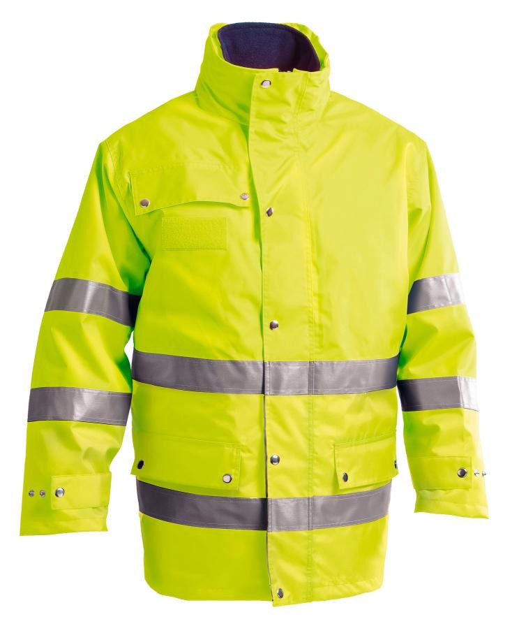 Giacca da Lavoro Alta visibilit� Multitasche Invernale 300 D P&P Loyal GGX30 413