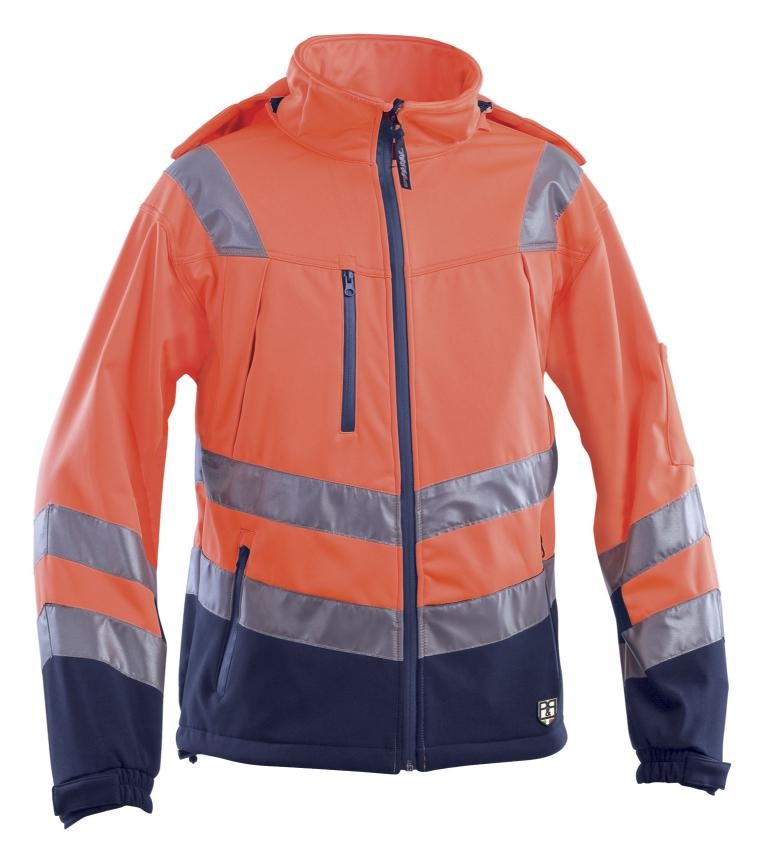 Giacca da Lavoro Alta visibilit� Multitasche Softshell P&P Loyal GGXA7 414