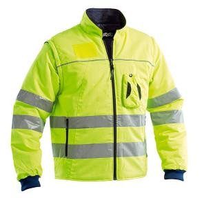 Giacca da Lavoro Alta visibilit� Multitasche con maniche staccabili P&P Loyal GGXB5 214